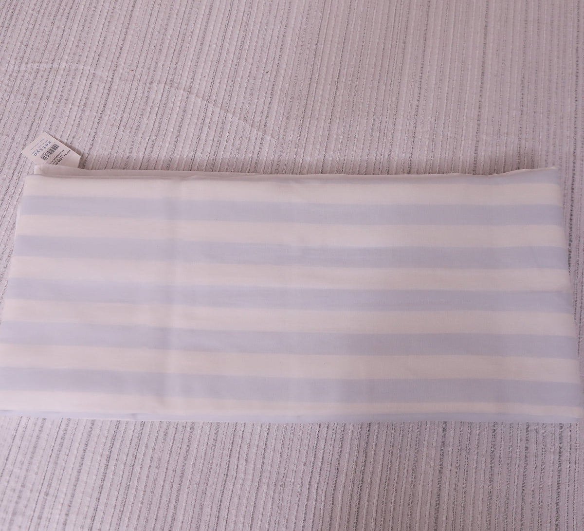 Chambray Stripe Double Bed Duvet Cover