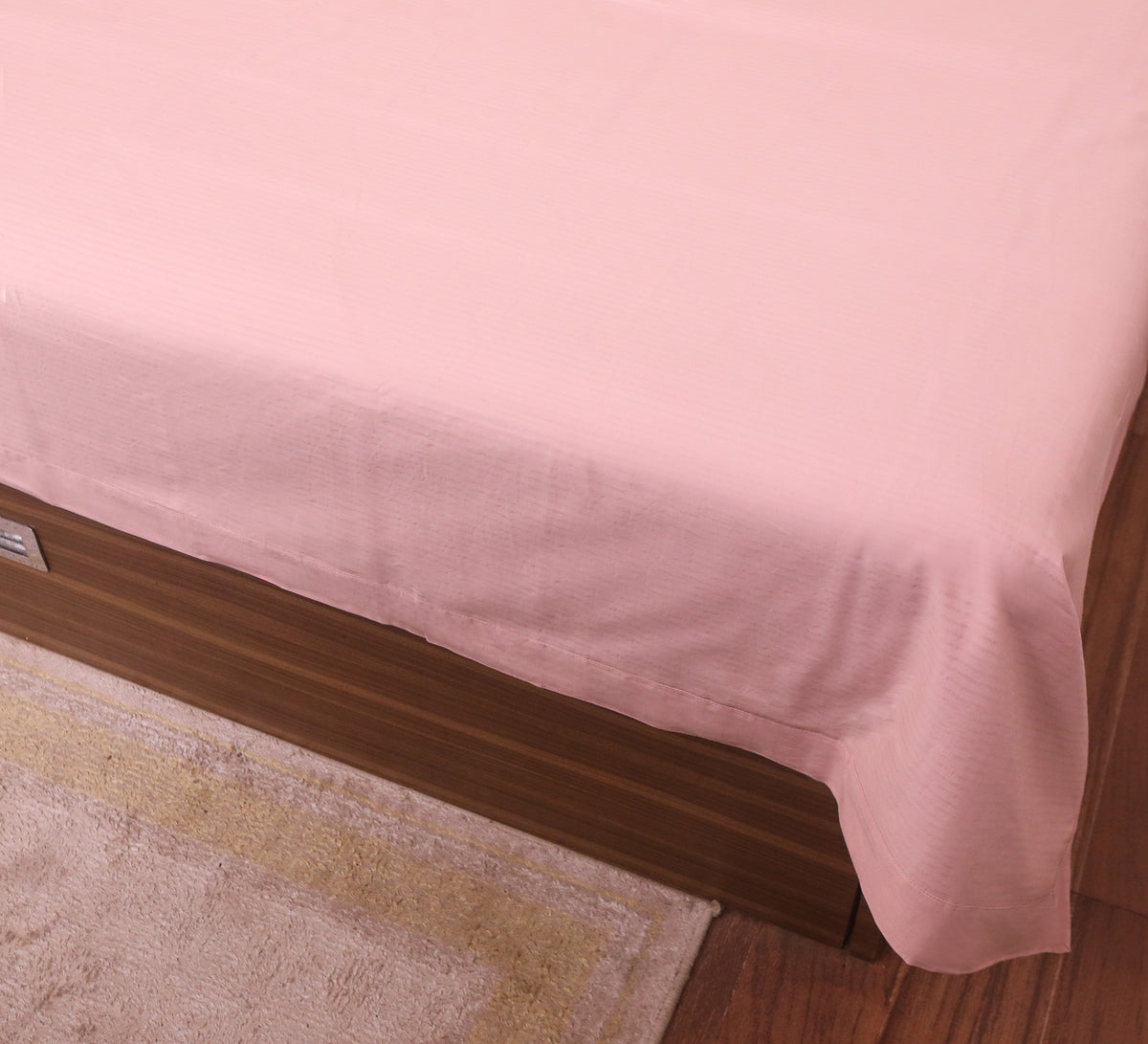 Pink 100% cotton Single Bed Dhoar