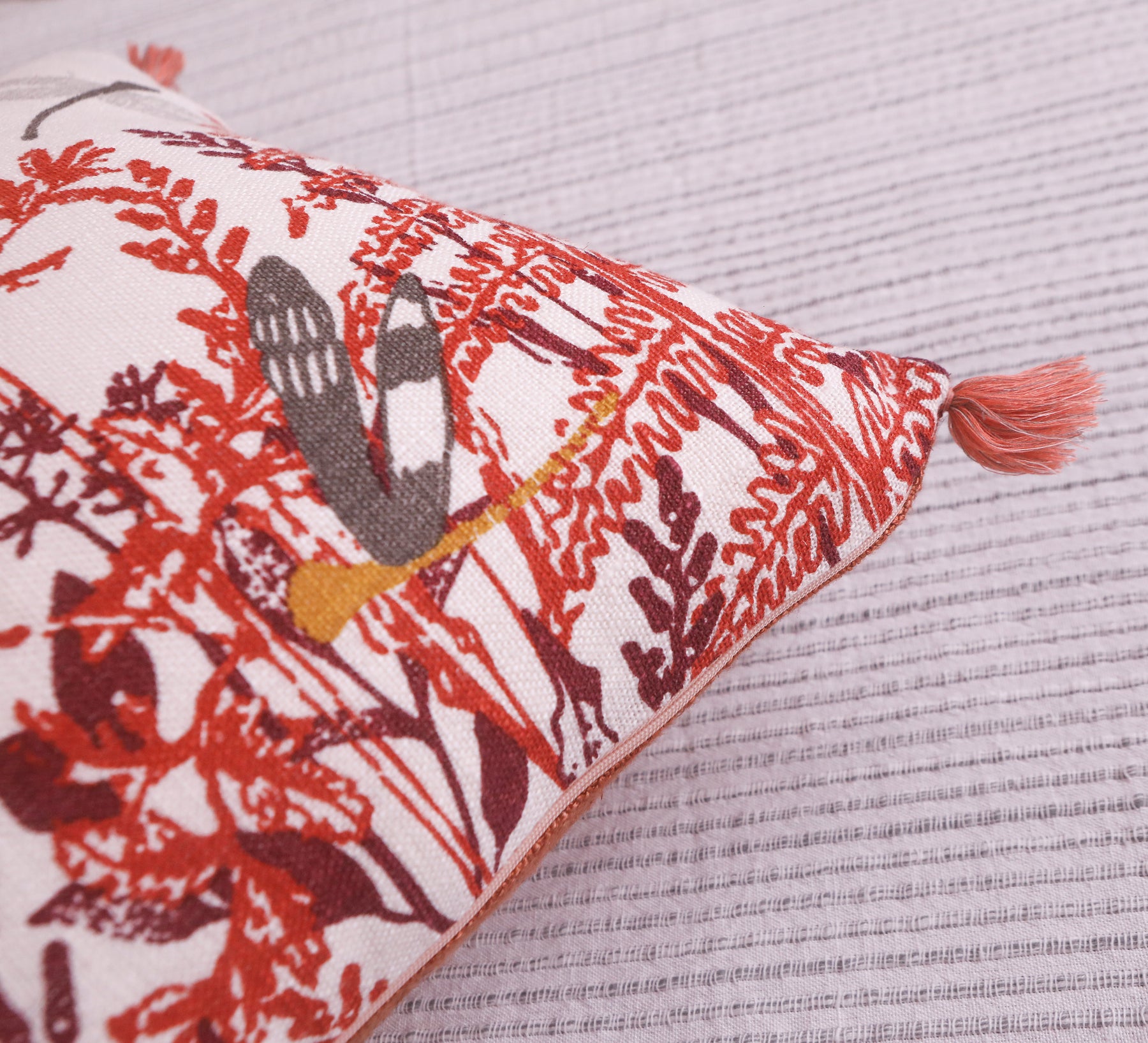 Dragonfly Linen cushion cover