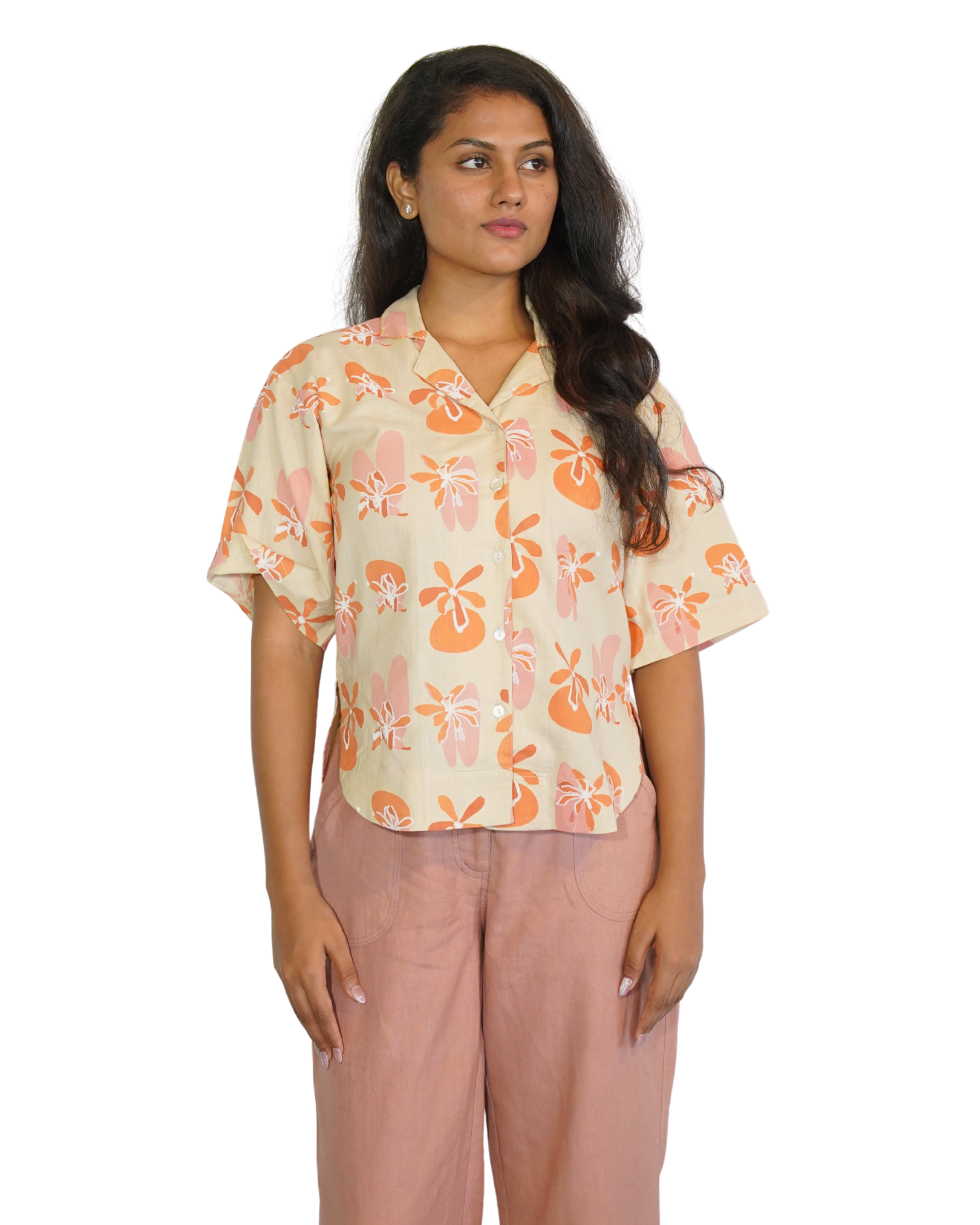 Taru and Agni printed shirt