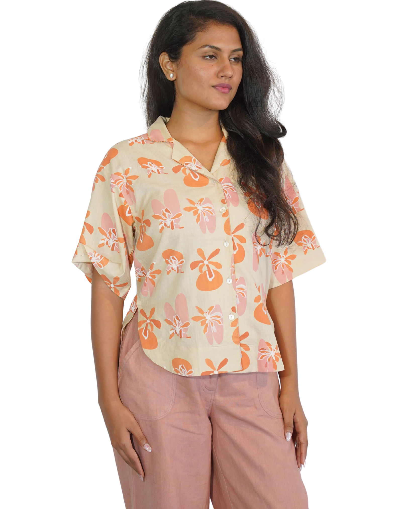 Taru and Agni printed shirt