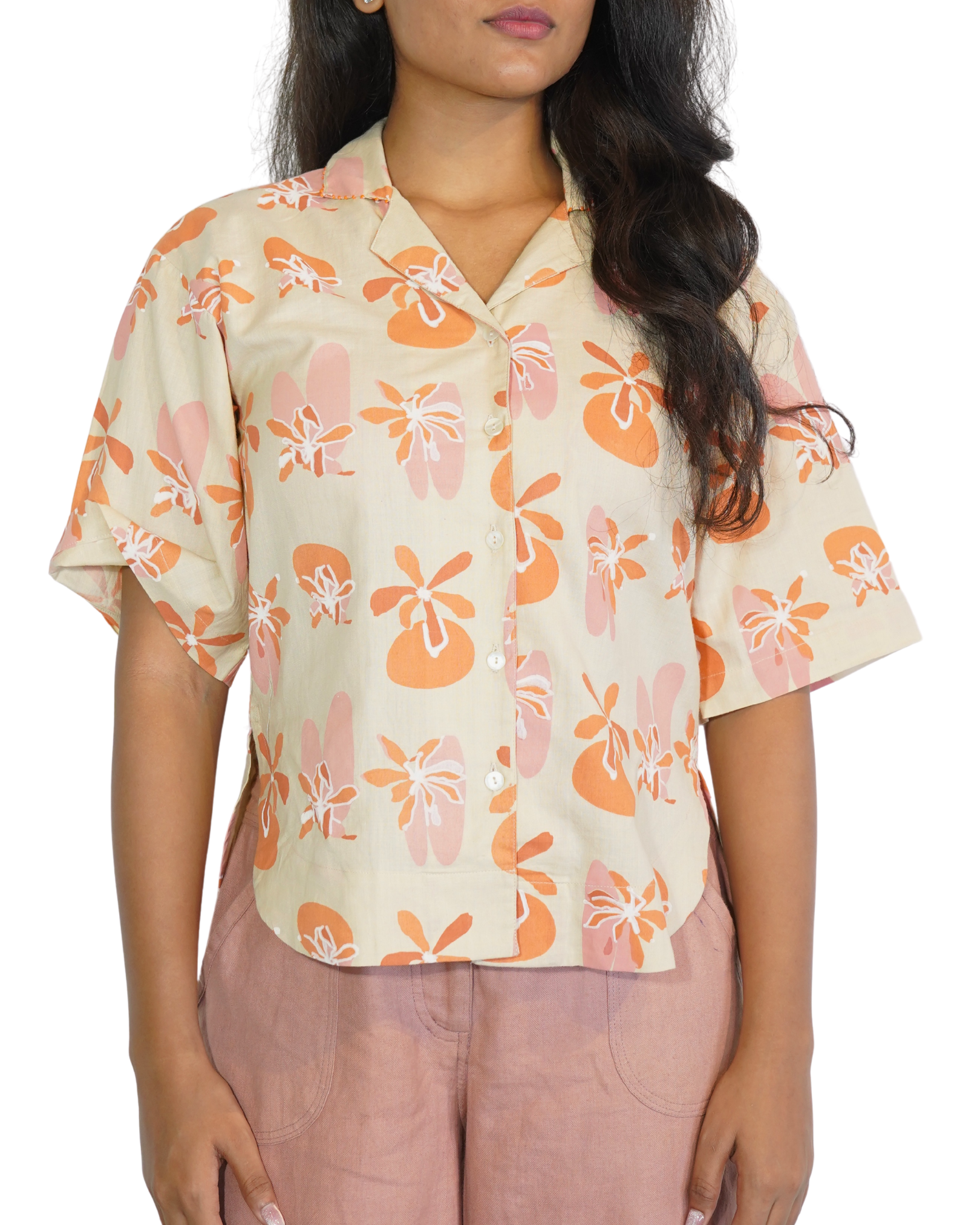Taru and Agni printed shirt