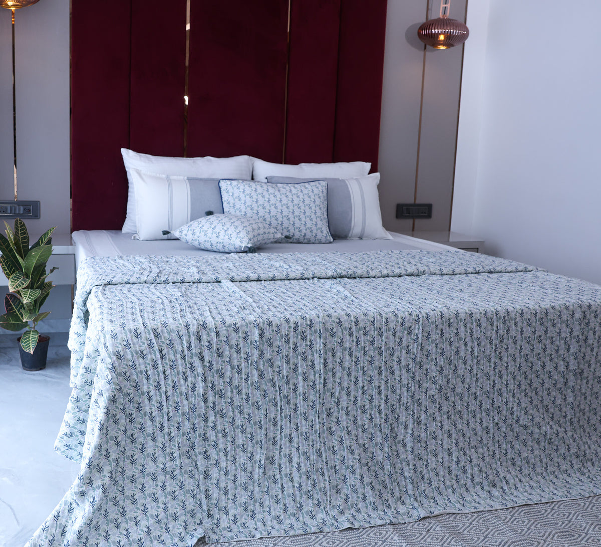 3ply cotton Double bed comforter