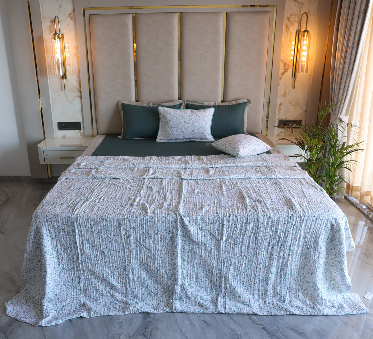 3ply cotton Double bed comforter