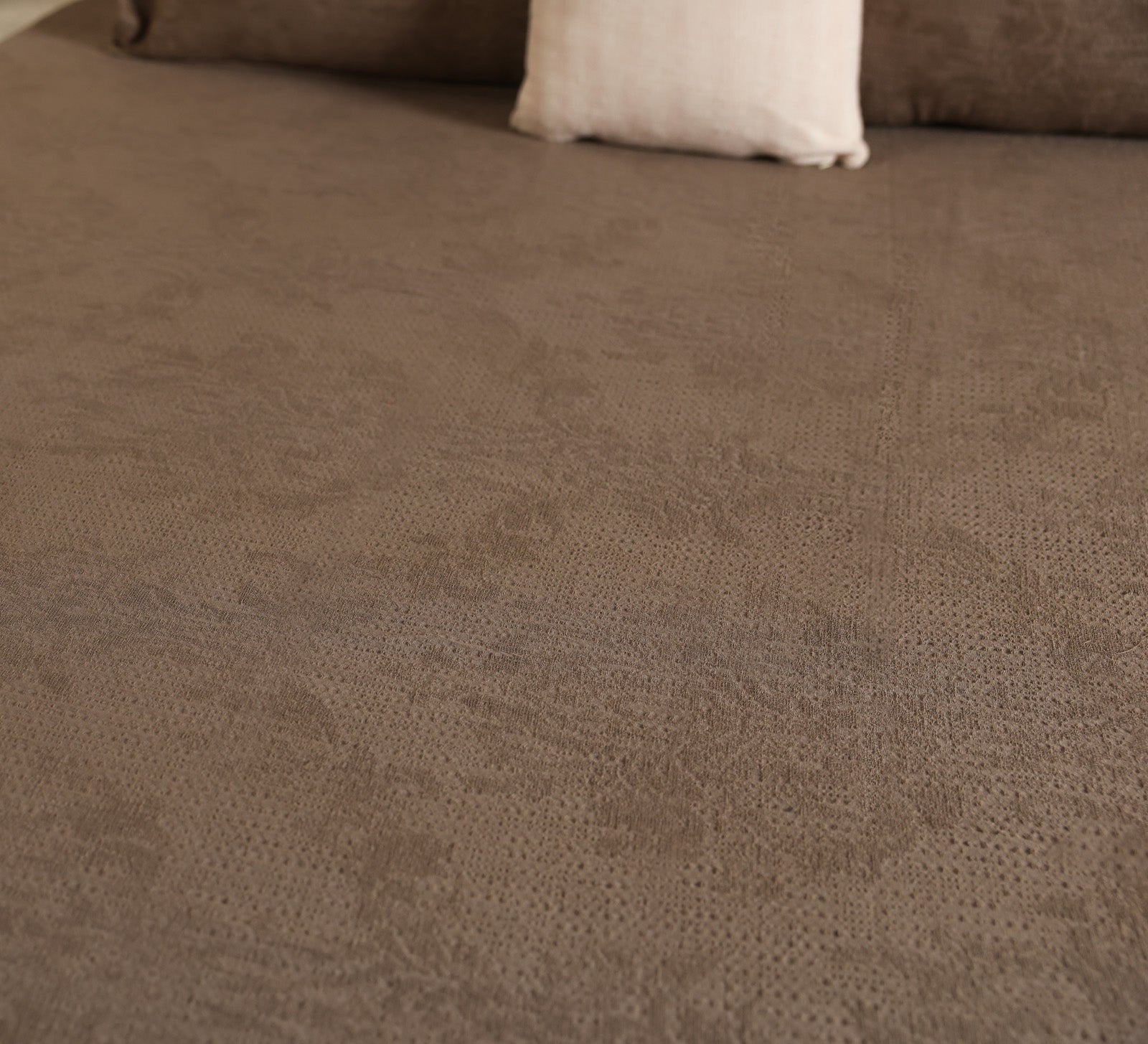 Retiyo Self Jacquard 100% Cotton Ultra Soft Bed Sheet
