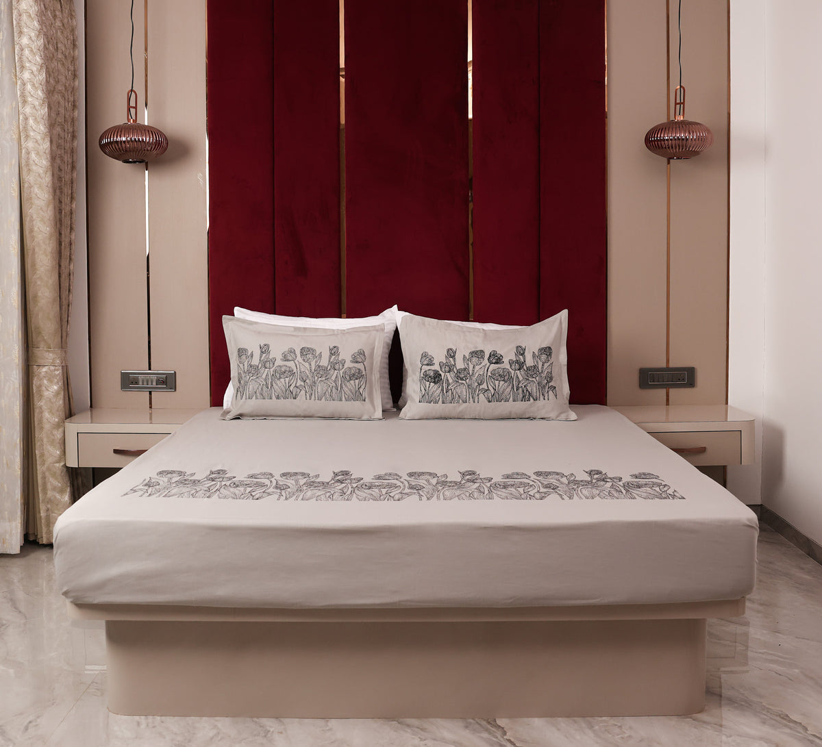 Chambray Bed Cover
