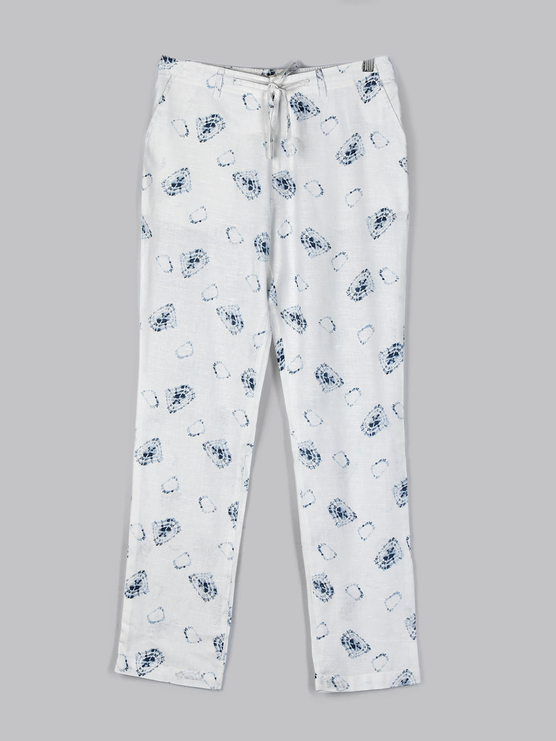 Eco Khadi Cotton Shibori Casual Khadi Pants - Doris