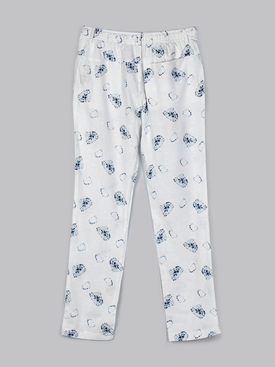 Eco Khadi Cotton Shibori Casual Khadi Pants - Doris