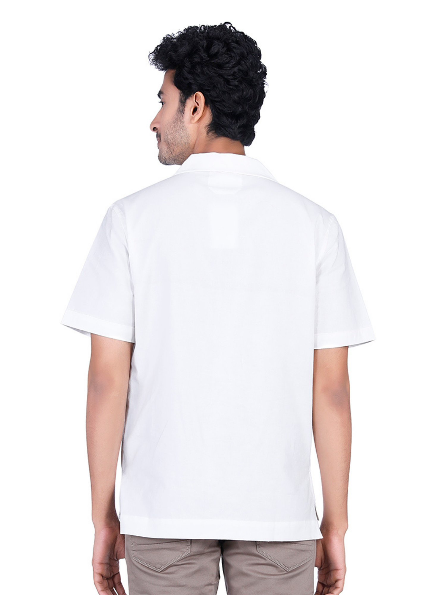 Eco Khadi Cotton White Shirt