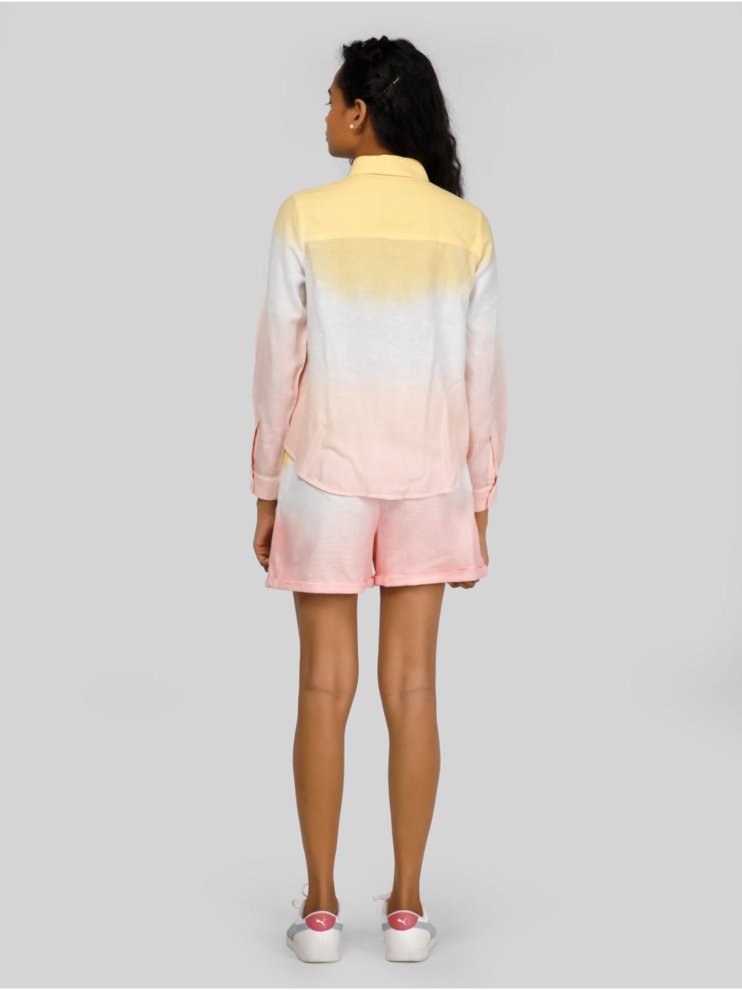 Eco Khadi Ombre Multicolor Shirt