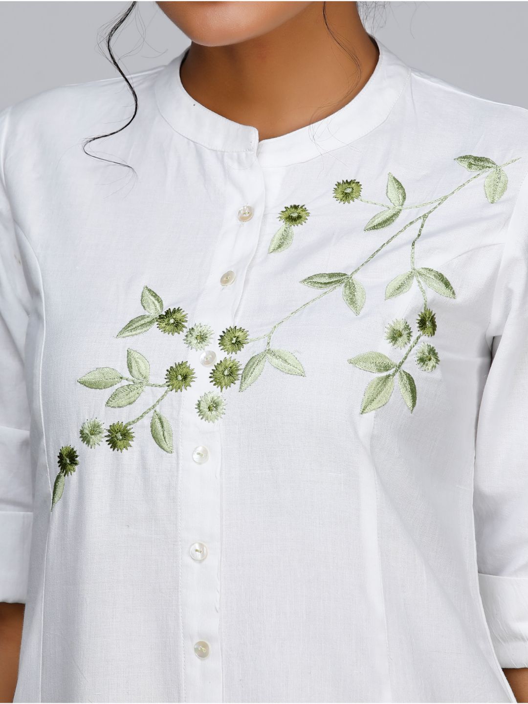 Eco Khadi Cotton Ombre Kurta - Jivika