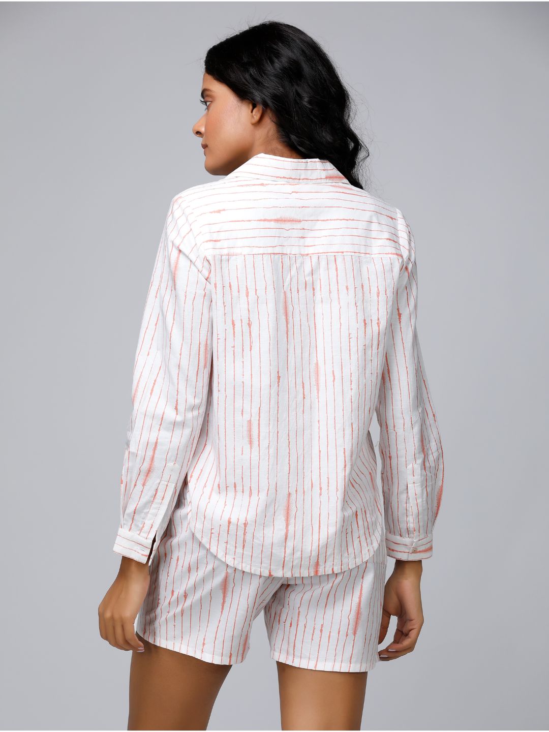 Eco Khadi Stripes Shirt - Anila