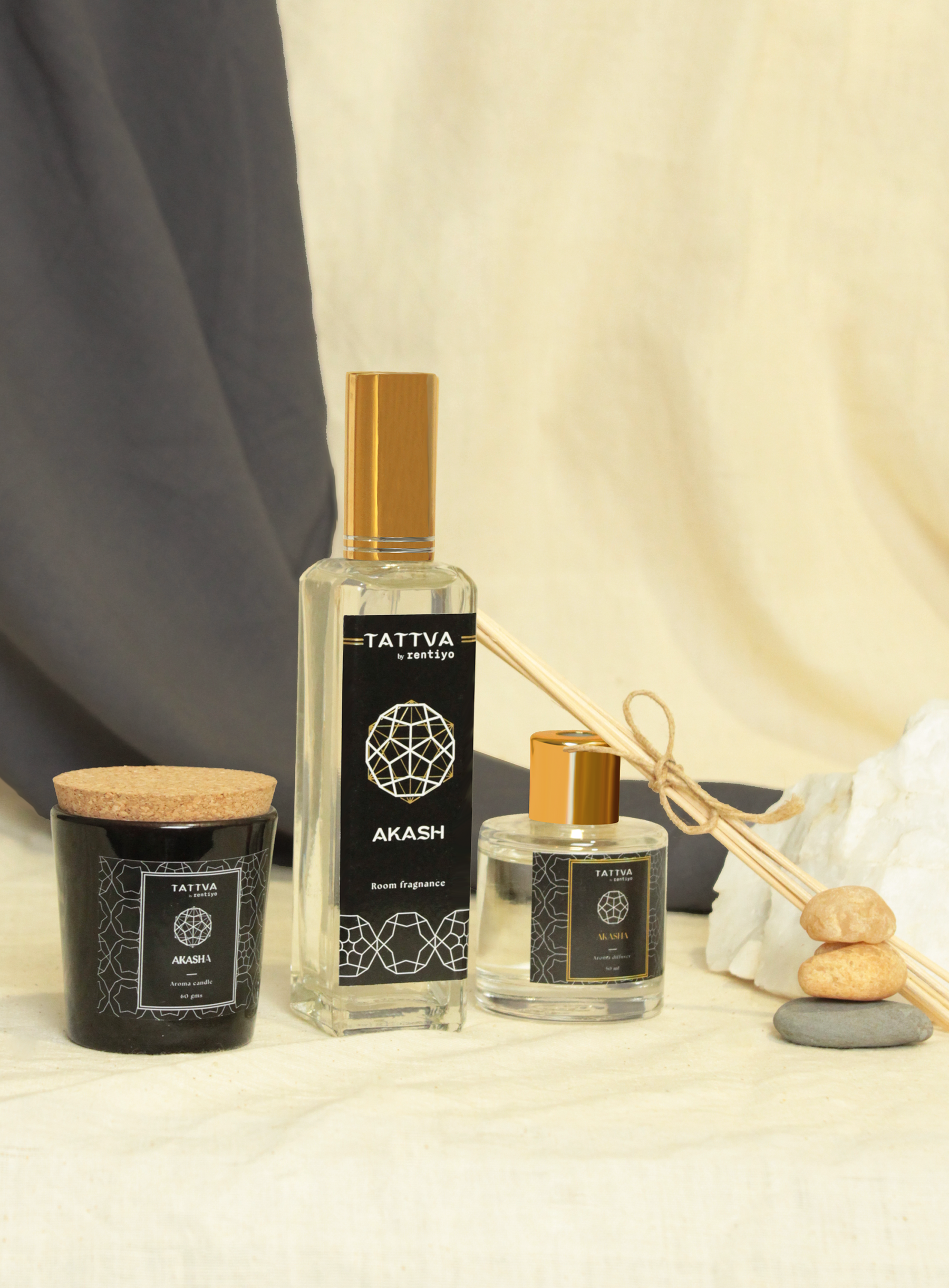 Akasha aroma candle
