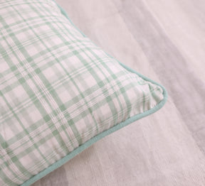 Slub woven Lumbar cushion covers