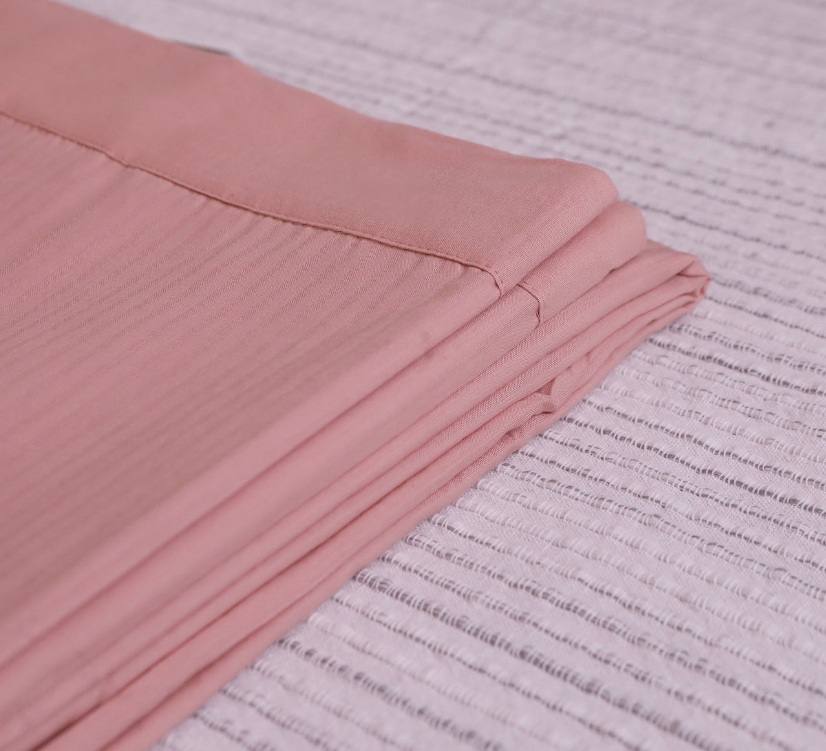 Pink 100% cotton Single Bed Dhoar