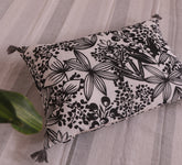 Black Forest leaves Lumbar cushion covers