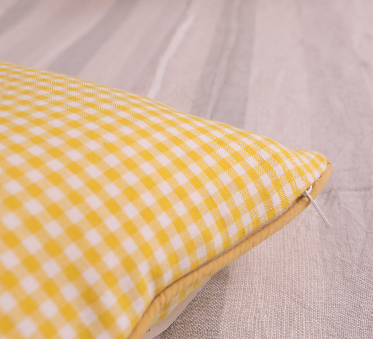 Quilted Silk Lumber  Cushion Cover