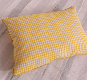 Quilted Silk Lumber  Cushion Cover