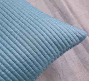 Quilted Silk Cushion Cover