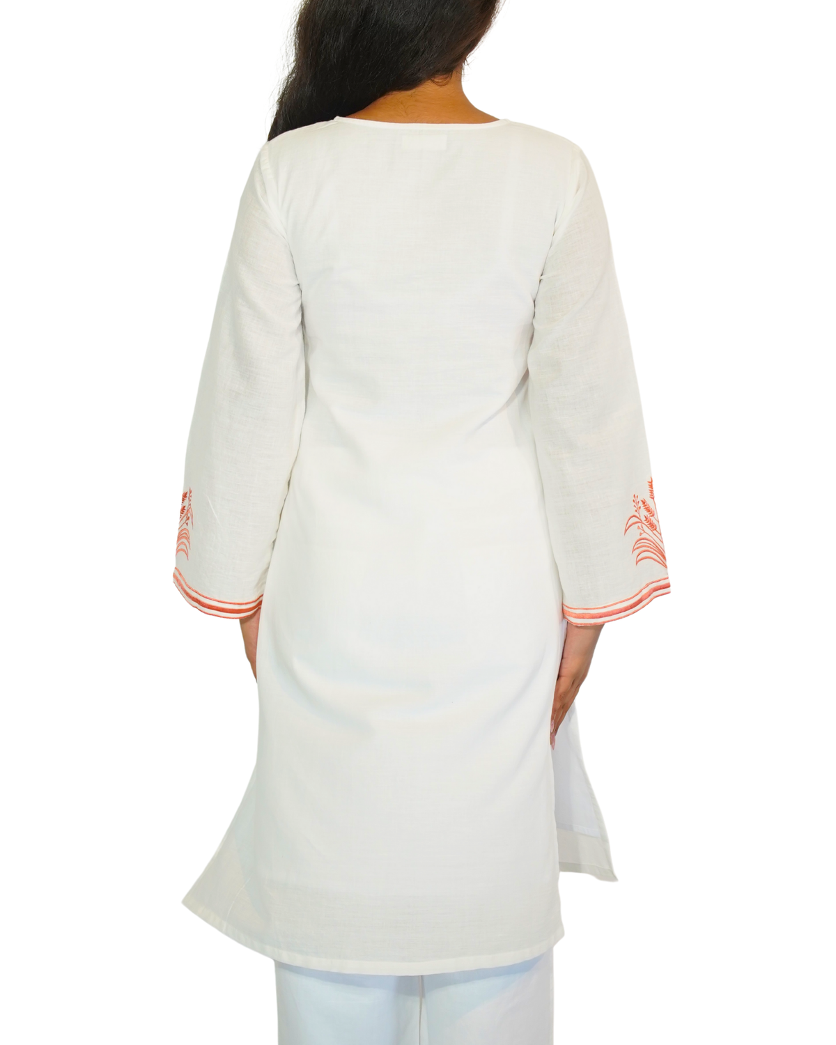 Taru and Agni muslin Kurta with embroidery