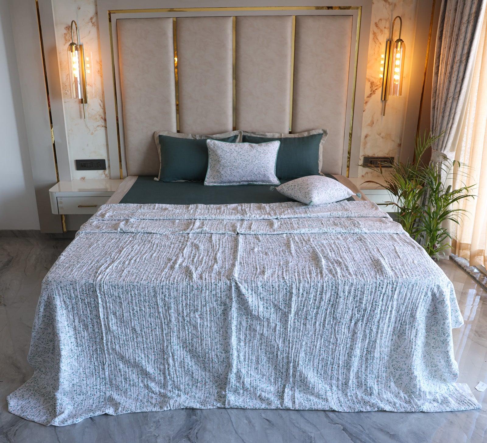 3ply cotton Double bed comforter