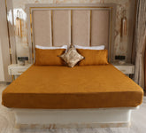 Retiyo Self Design Jacquard 100% Cotton Ultra Soft Bed Sheet
