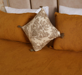 Retiyo Self Design Jacquard 100% Cotton Ultra Soft Bed Sheet