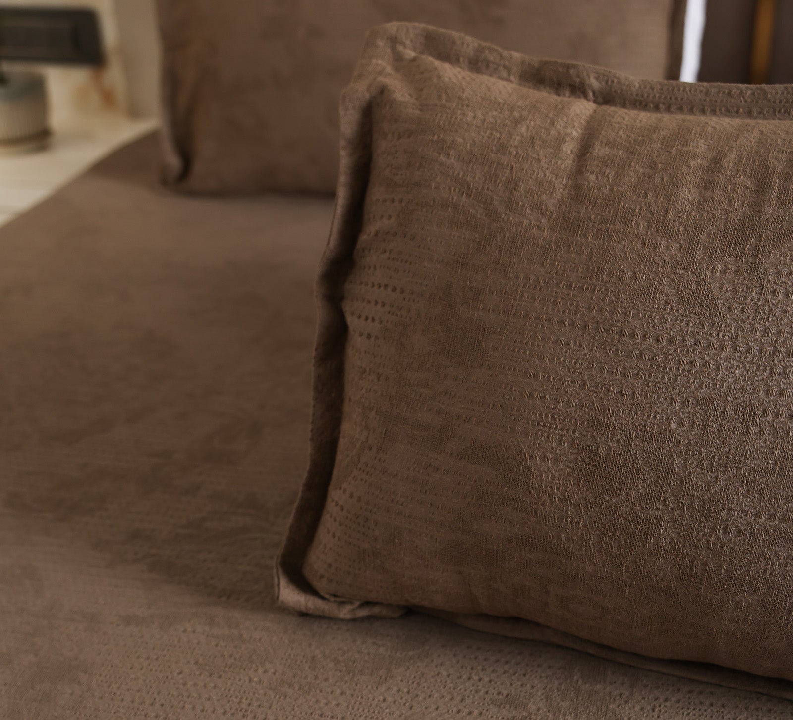 Retiyo Self Jacquard 100% Cotton Ultra Soft Bed Sheet