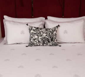 Black Forest leaves Lumbar cushion covers