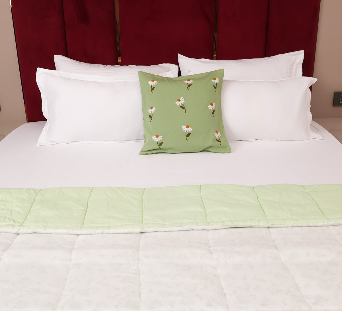 Cotton Printed Single Bed Quilt