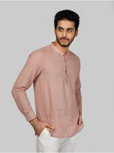 Eco Khadi Cotton Woodrose Shirt Kurta