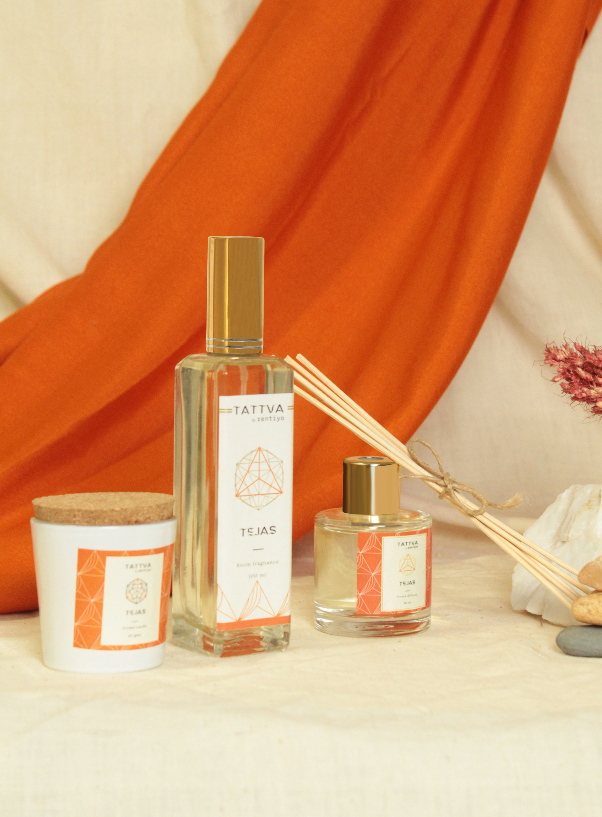 Tejas aroma candle